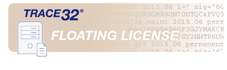 1 User Floating Lic. GTM Trace License