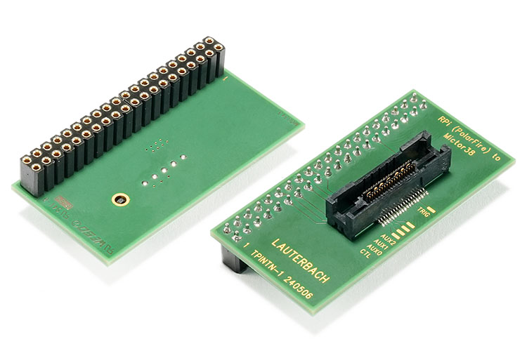 Converter Mictor38 to PolarFire® SoC Kits