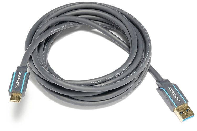 USB-A to USB-C Cable (USB 3.2 Gen 1)