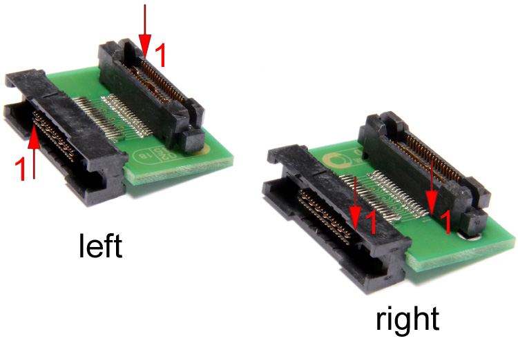 Converter Vertical to Horizontal for MICTOR