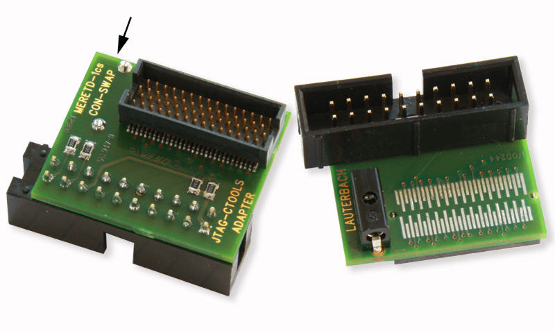 Conv. 20 Pin JTAG con. swap to 60 Pin CTOOLS